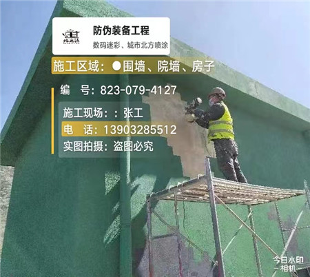 普陀设备迷彩喷涂,迷彩漆施工